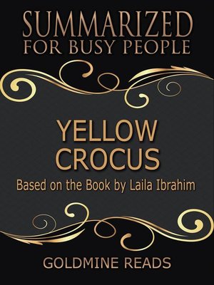 cover image of Yellow Crocus--Summarized for Busy People
